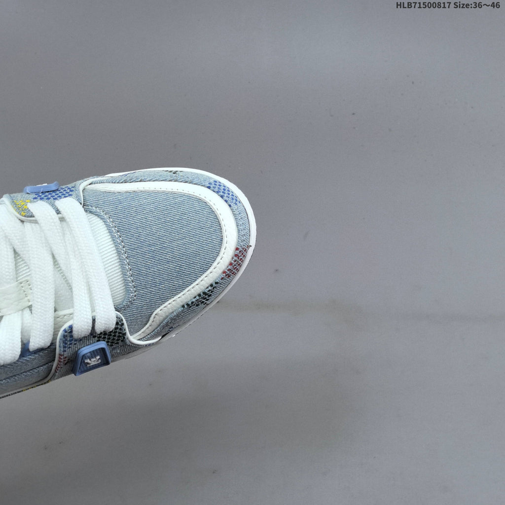 Louis Vuitton Archlight Sneaker in Blue Denim Print