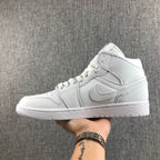 Air Jordan 1 Mid White Sneakers