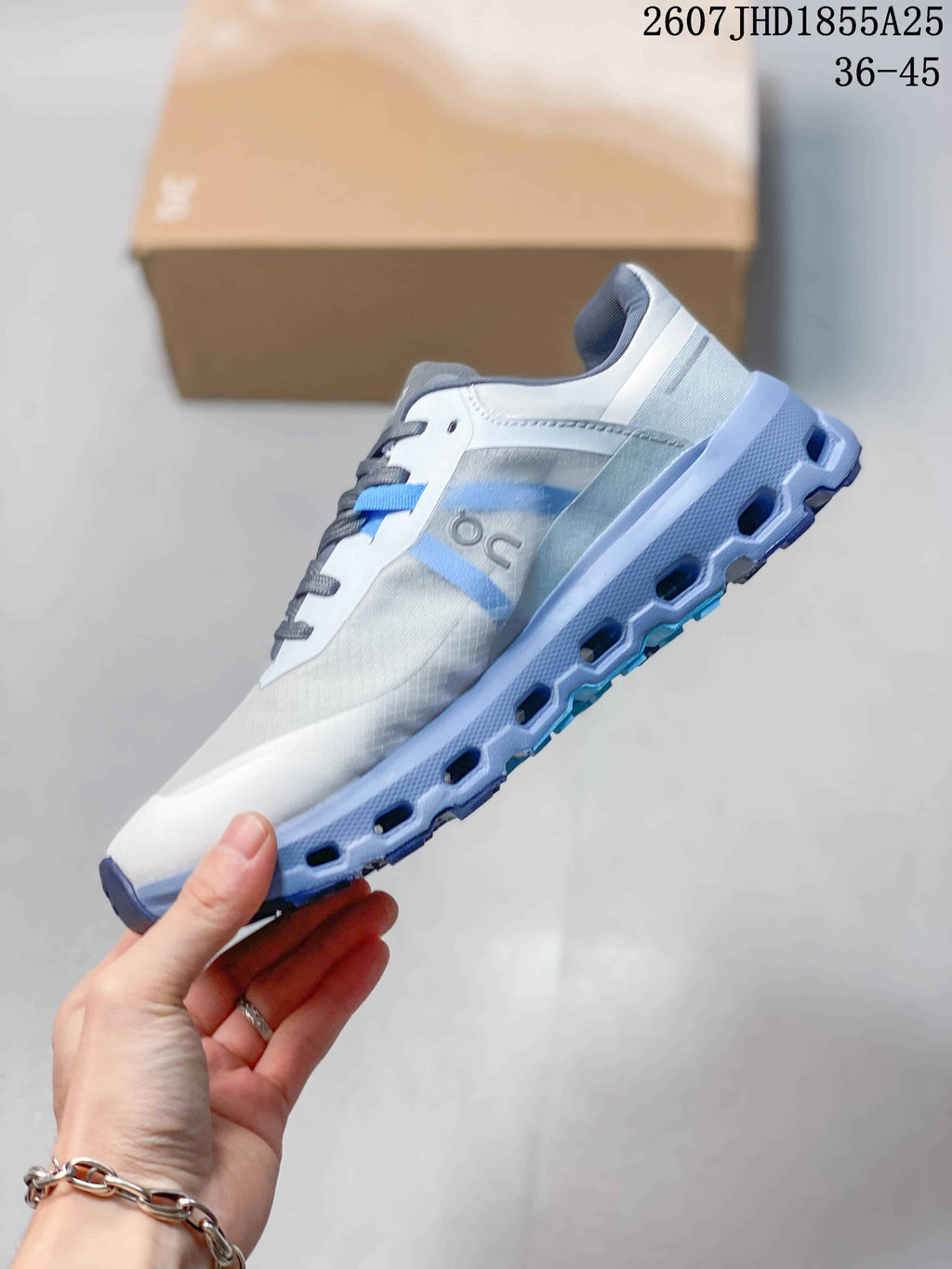 On Cloudvista 2 Trail Sneakers Gray Blue 2607 JHD1855A25