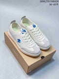 Descente COURT SB Low-Top Sneakers, White and Gray