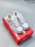 Nike SB Dunk Low Sneakers White Blue Pink IB3484-001