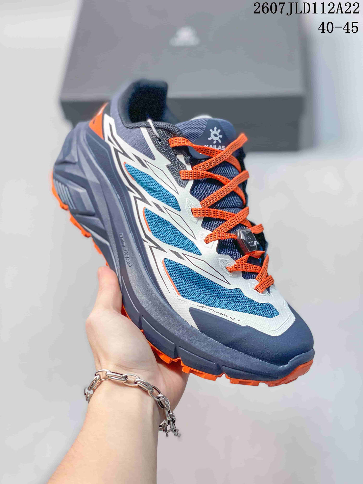 Kailas C4 Trail Running Sneakers Navy Orange 712820UOI