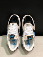 BAPE Bape Sta Low Sneakers Cream Black Blue
