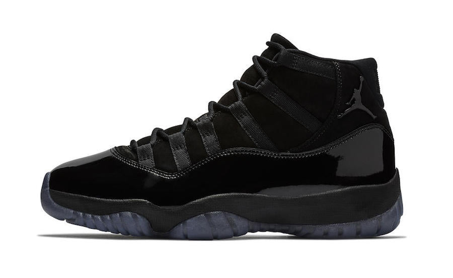 Air Jordan 11 Cap and Gown Black High-Top Sneakers
