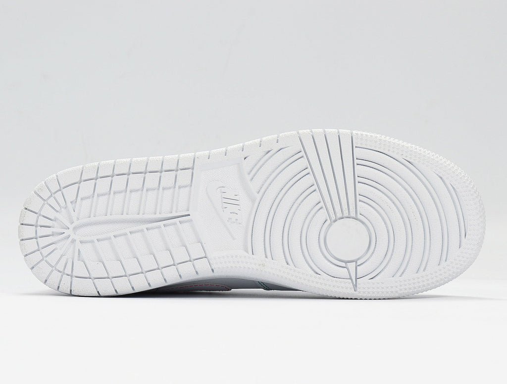 Nike Air Jordan 1 Low White Pink Sneakers 554723-101