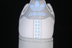 adidas Superstar II JQ8729 White Sneakers with Blue Details