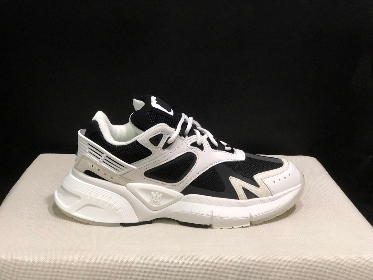AMIRI MA Runner Sneakers White Black