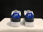 Bape Sta Low Sneakers Blue Gray
