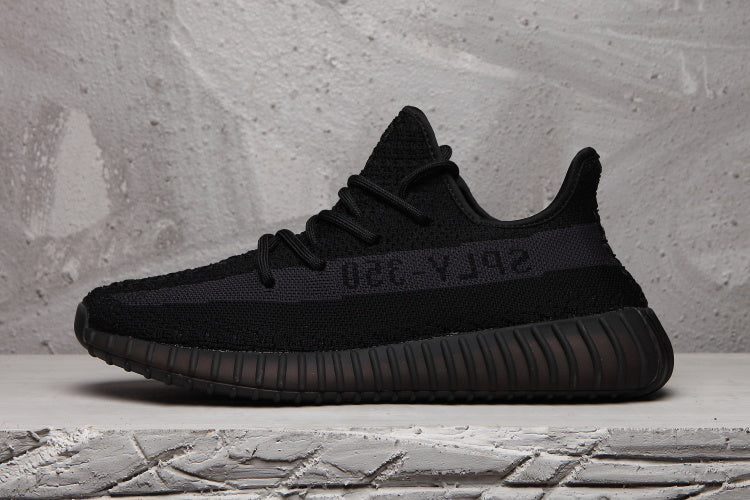 Yeezy Boost 350 V2 Black Knit Sneakers