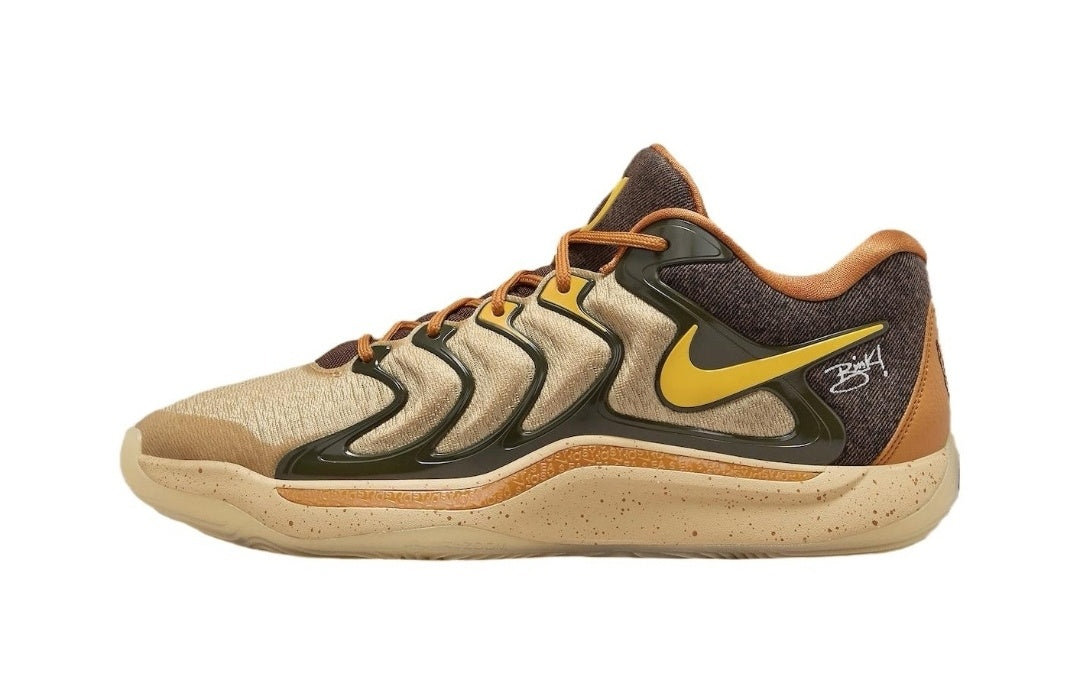 Nike KD 17 Basketball Shoes Brown and Black 876-10