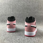 Air Jordan 1 Mid Pink Sneakers 852542-801