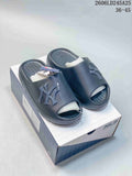 MLB Black Logo Slide Sandals 2606LD245A25