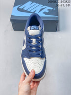 Jordan Air Jordan 1 Low Sneakers in Blue and White