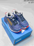 HOKA Mafate X Hike 5 Trail Running Shoes Navy Red 712660RRY