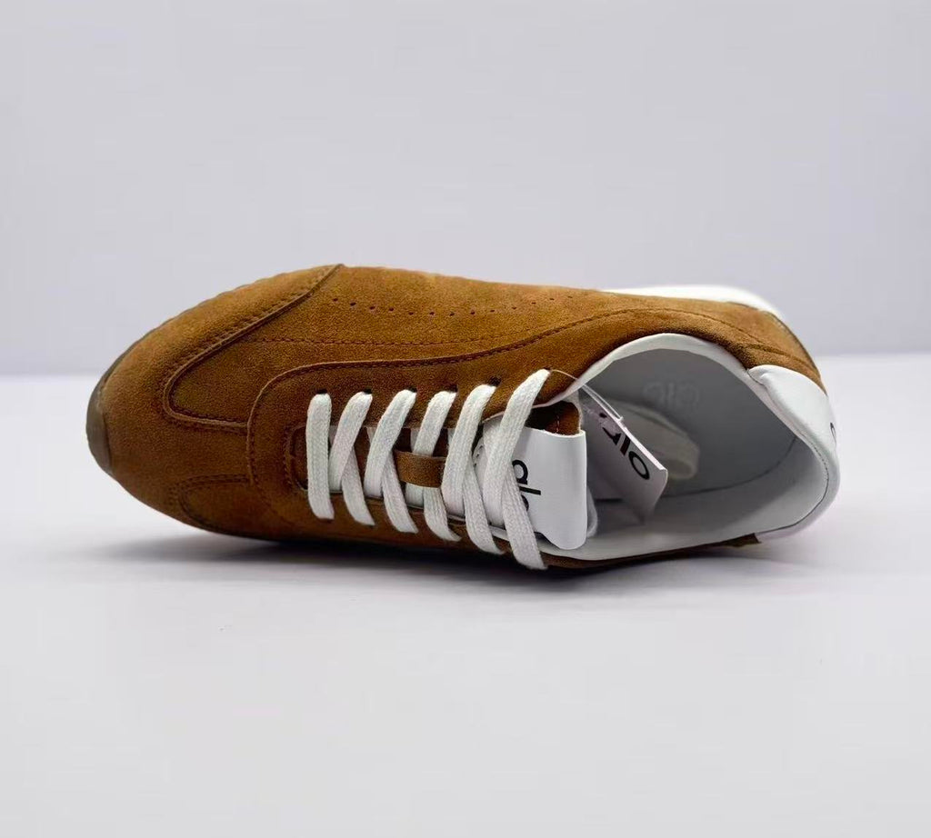 Alo Brown Low-Top Sneakers