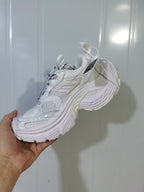9000 White Chunky Sneakers