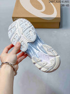 ASICS GT-2160 Breeze Sneakers in White and Silver