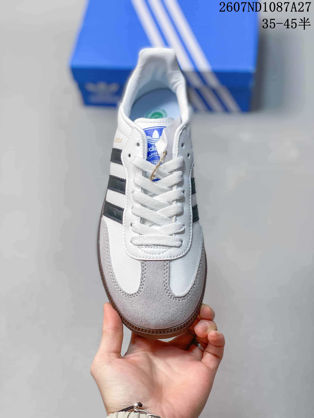 adidas Originals Samba ADV White Black Low-Top Sneakers