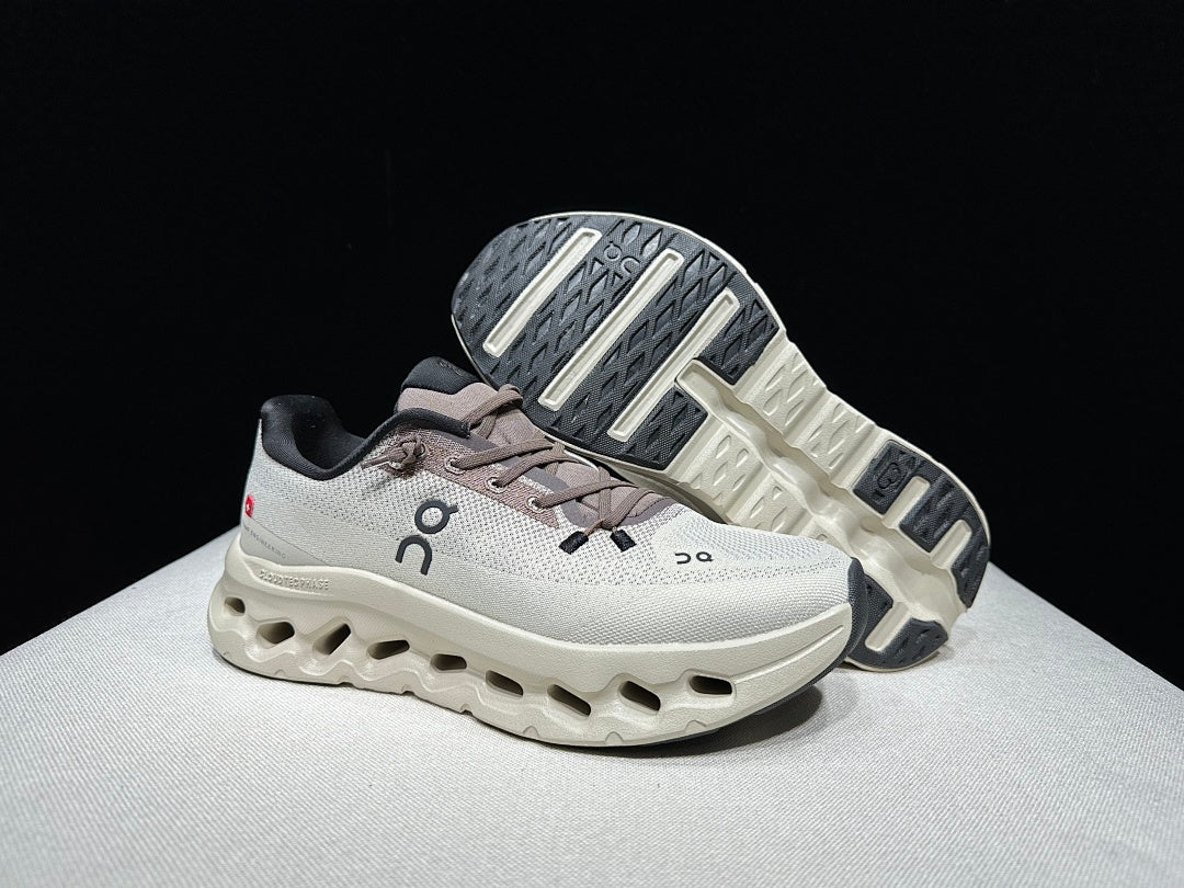 On Cloudtilt Sneakers, Light Gray and Black