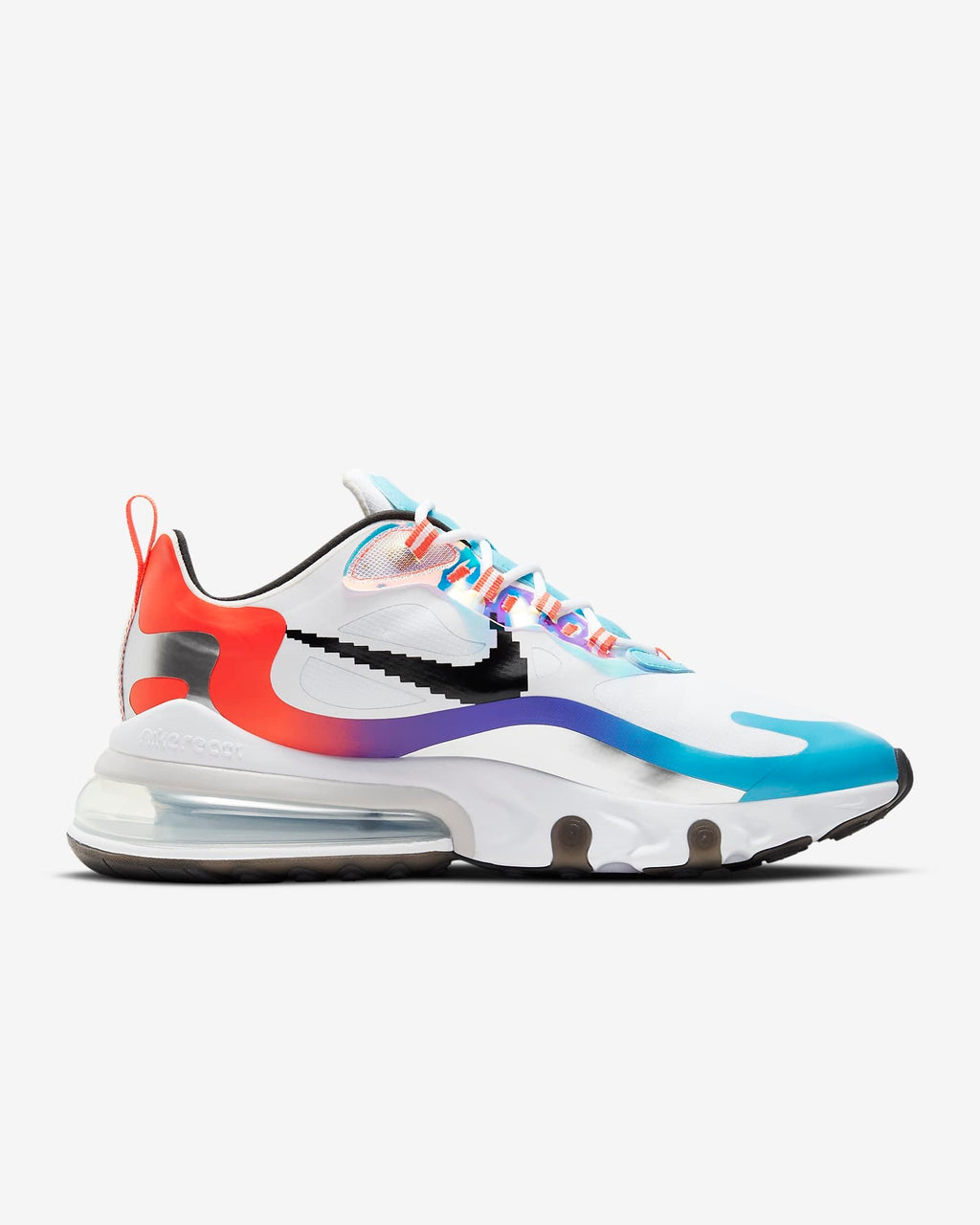 Nike Air Max 270 React Sneakers White Blue Orange DC0833-101