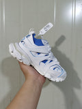 Balenciaga Track Sock Sneakers White Blue 9040