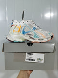 Balenciaga Runner Sneakers White Yellow Blue 727267 W3RN3 0326