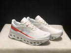 On Cloudmonster 1 White Coral Running Sneakers
