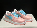 Bape Sta Low-Top Sneakers Pink Blue