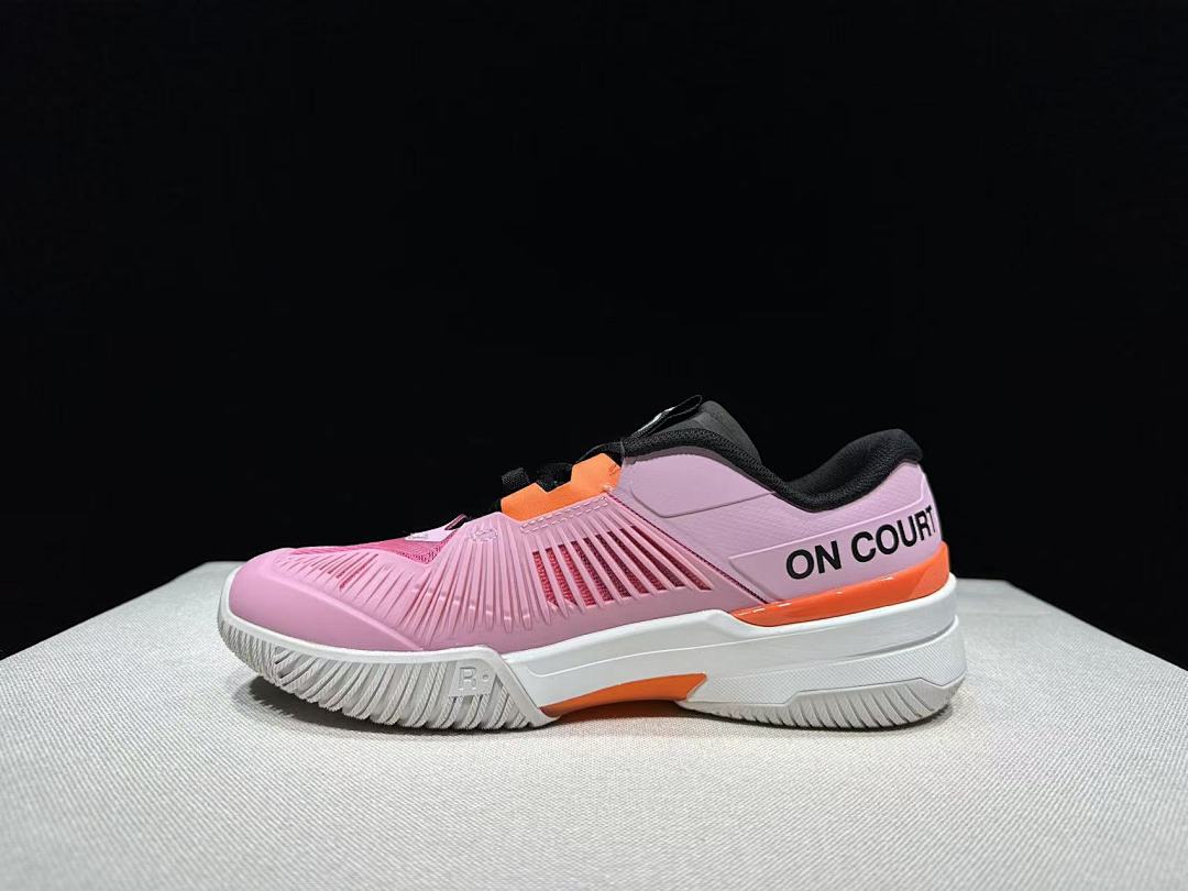 On The Roger Pro Fire Pink Flame Tennis Shoes