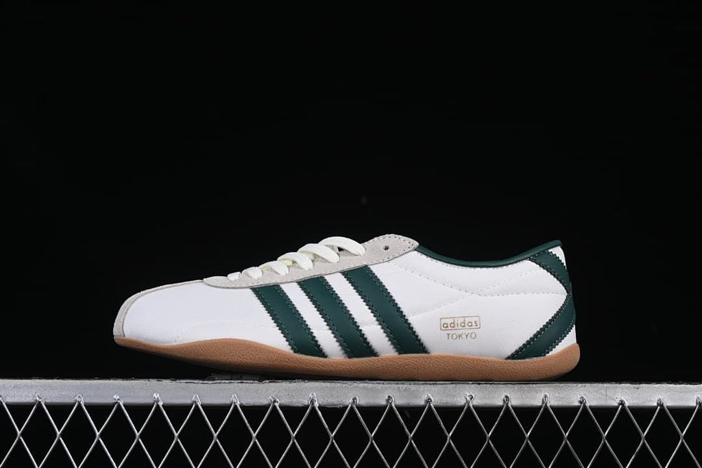 Adidas Tokyo W JP9705 White Green Low-Profile Sneakers
