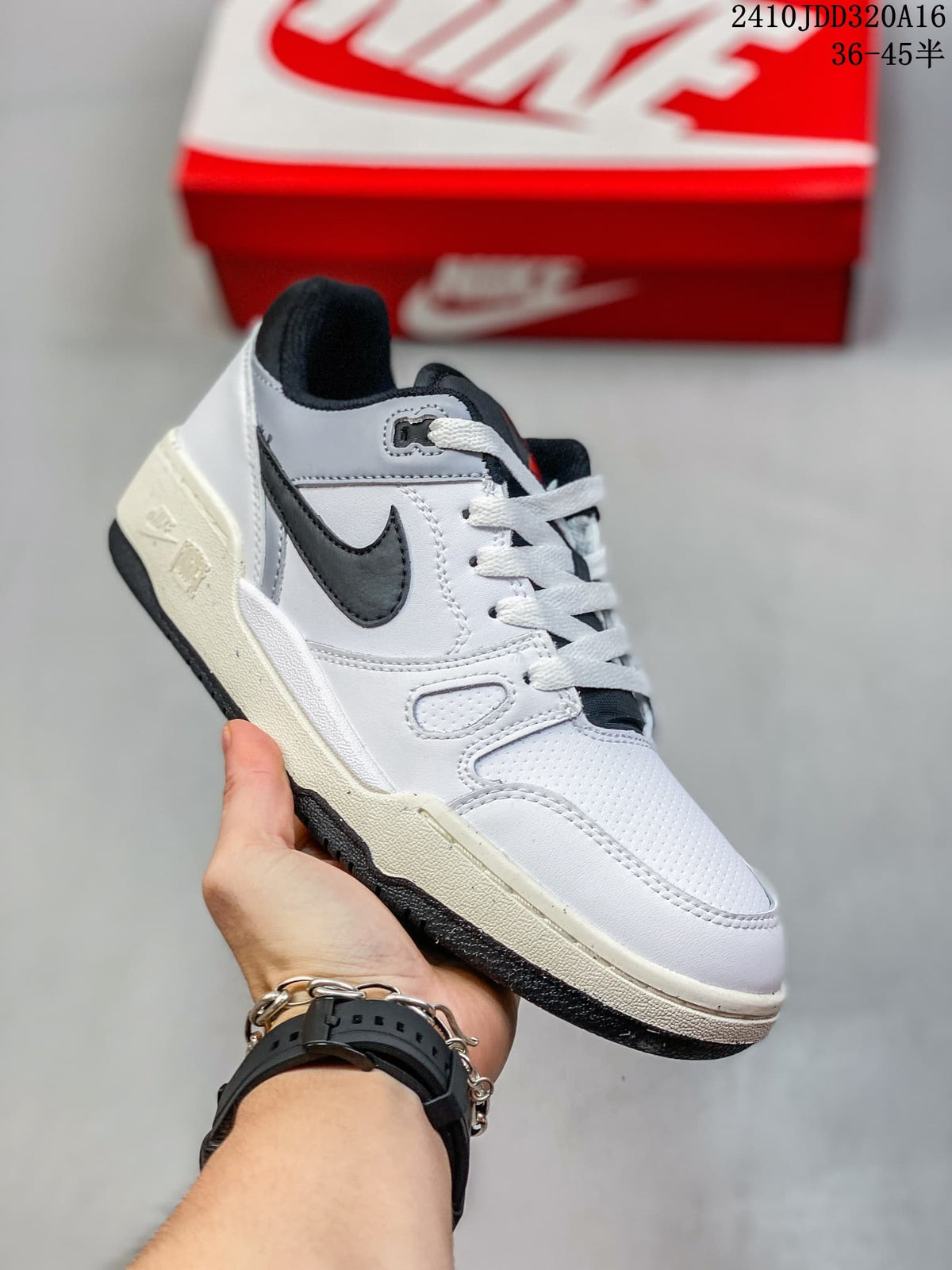 Nike Full Force Low Sneakers White Black 2410JDD320A16
