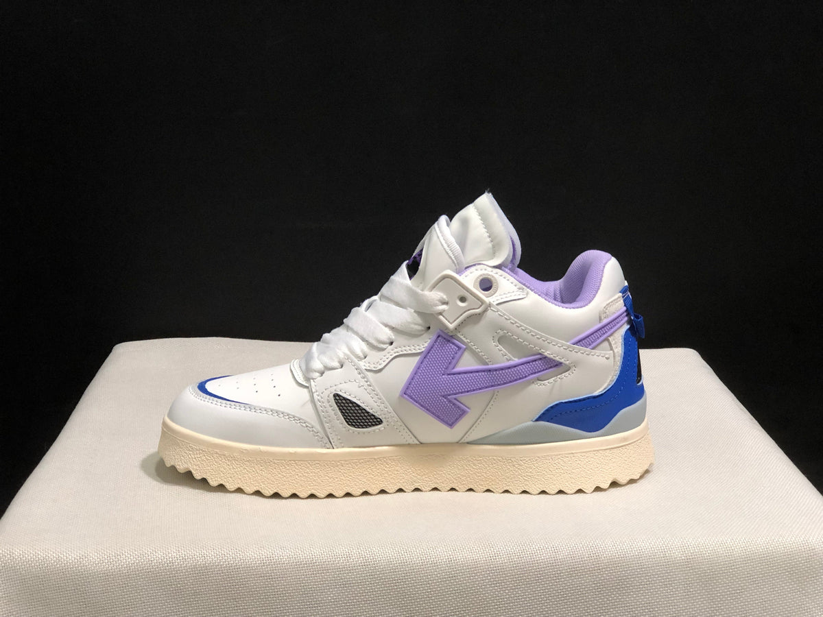Off-White Out Of Office Sneakers White Purple Blue