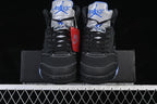 Awake NY x Air Jordan 5 Sneakers Black and Blue
