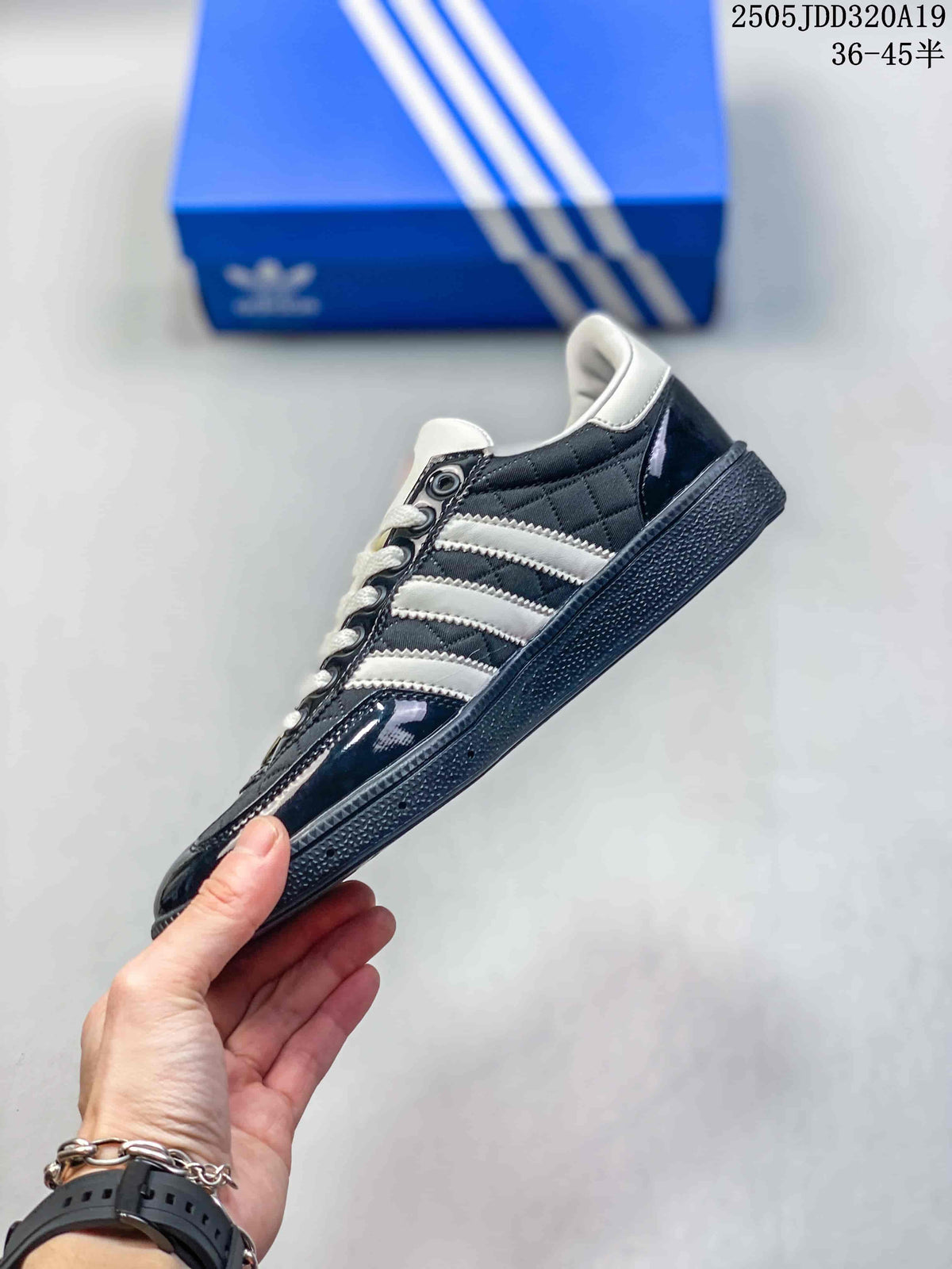 Adidas Originals Gazelle Indoor Sneakers Black and White