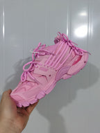 Balenciaga Track Lace Sneakers Pink 5000