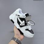 Off-White Arrows Low-Top Sneakers in White and Black