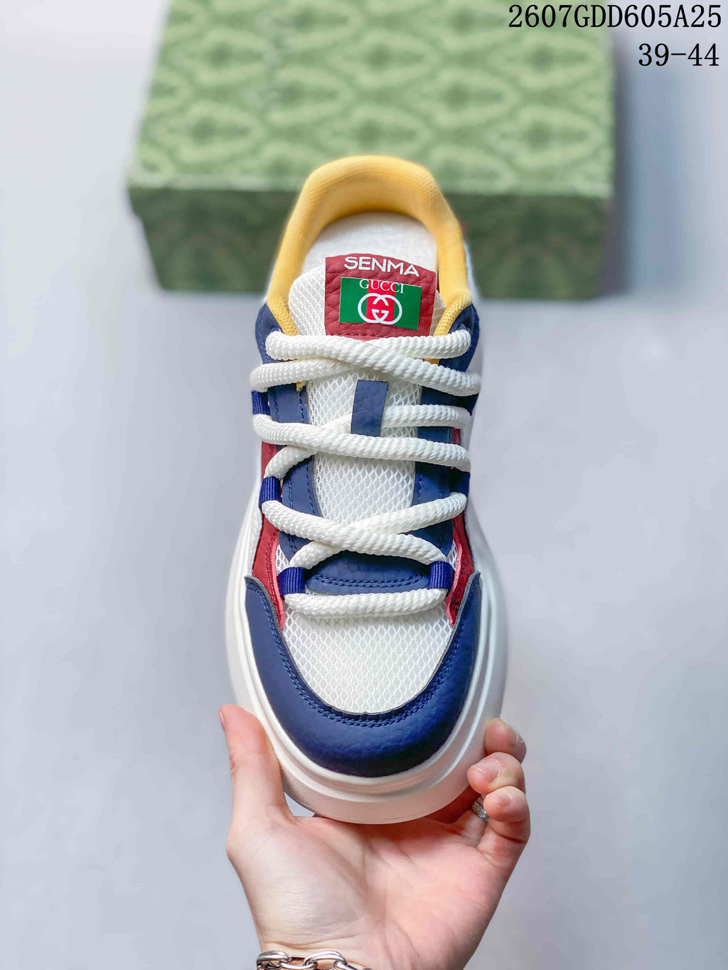 Gucci x Senma 722050QEE Multicolor Low-Top Sneakers