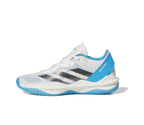 Adidas Adizero White and Blue Court Shoes