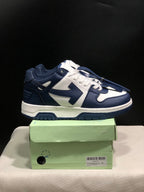 Off-White Out Of Office Low-Top Sneakers Navy White
