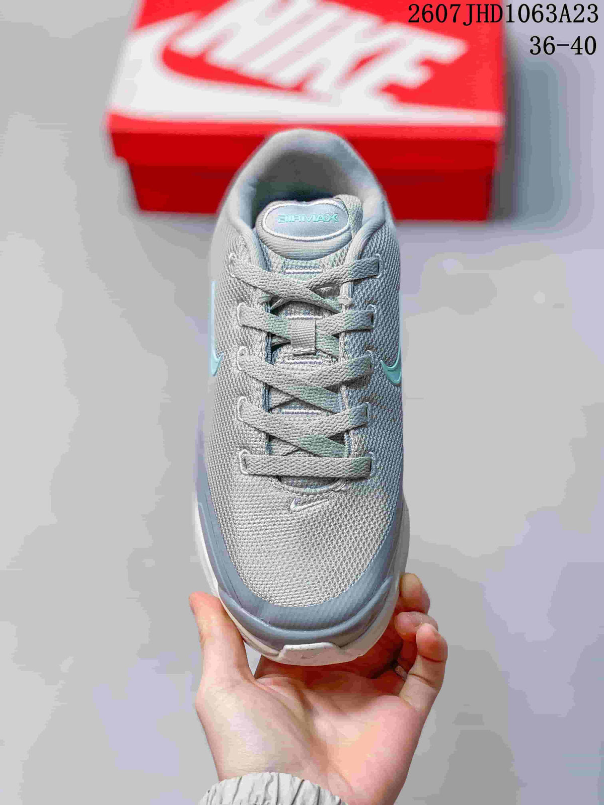 Nike Air Max Viva Sneakers Gray Turquoise 712330TIT