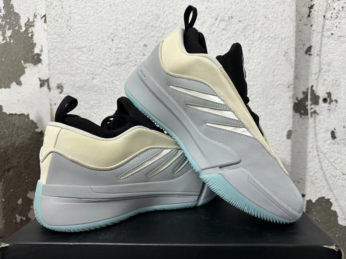 Adidas Dame 9 Basketball Shoes, Grey and Blue
