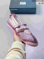 Onitsuka Tiger Mexico 66 TGRS Pink Mary Jane Sneakers