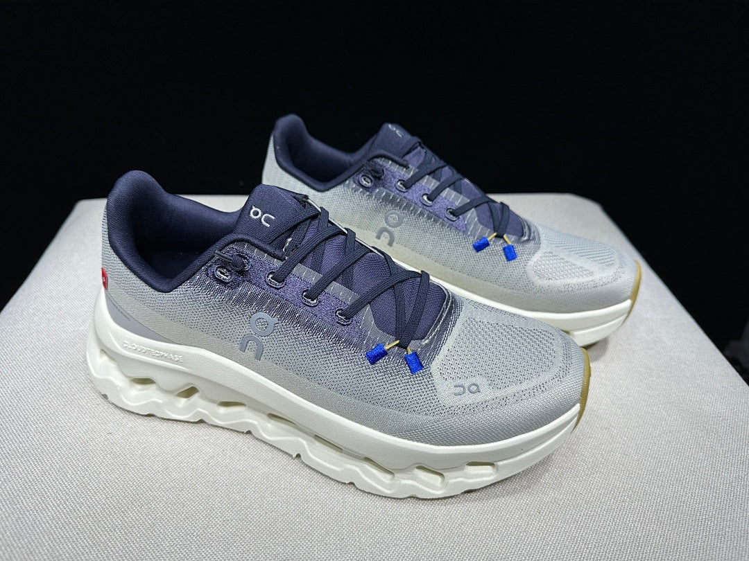 On Cloudtilt Sneakers in Light Gray and Ivory