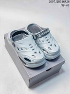 Fashion Platform Clog Sandals Light Gray 2607JJD516A26