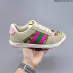 Gucci Distressed Screener Low-Top Sneakers