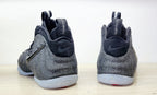 Nike Air Foamposite Pro Fleece GS Sneakers Black Grey