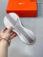 Nike Pegasus Plus Running Shoes, Silver and White