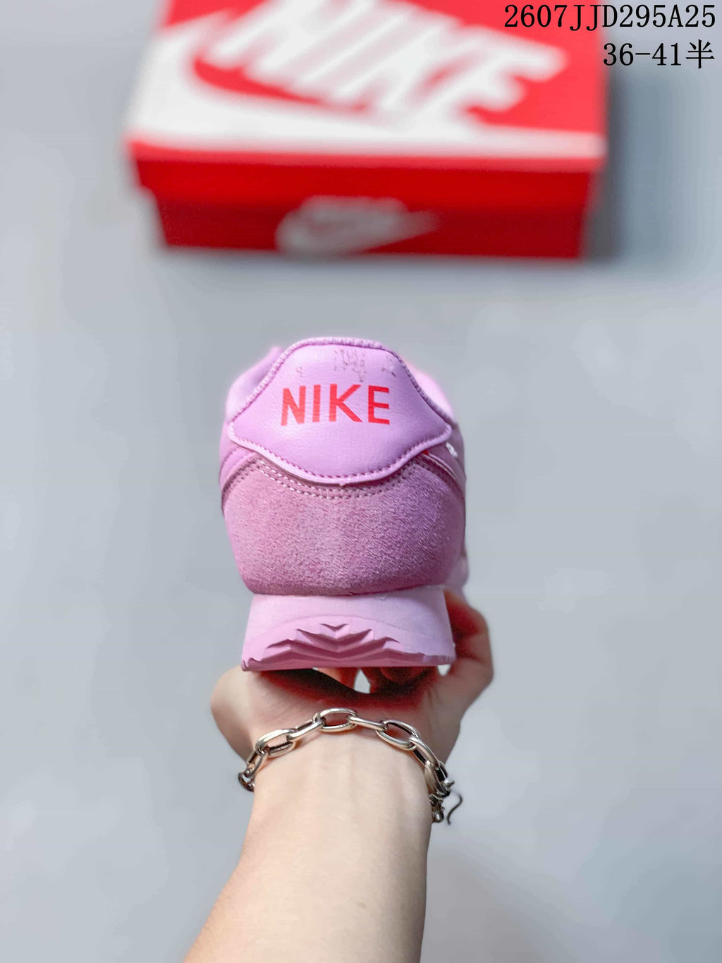 Nike Classic Cortez Pink Red Sneakers IR13