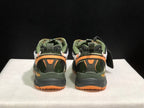 OFF-WHITE Be Right Back Sneakers Olive Black Orange