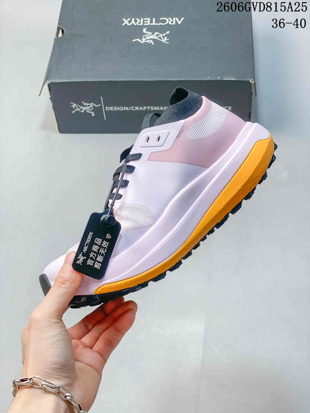 Arc'teryx Norvan SY Low-Cut Trail Shoes, Pink